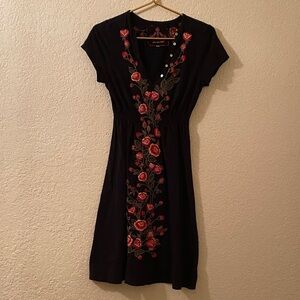 JW Los Angeles Embroidered Dress, S
